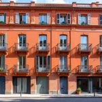 Immeuble typique de Toulouse