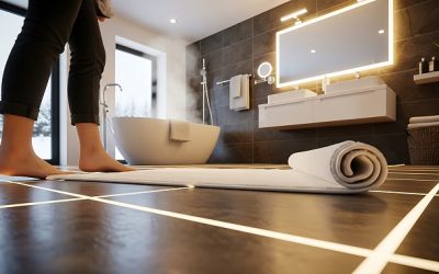 Comment bien choisir son tapis de bain pour allier sécurité, confort et style